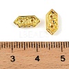 Brass Crystal Rhinestone Spacer Bars RB-T019-01B-G-3