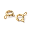 Ion Plating(IP) 304 Stainless Steel Spring Ring Clasps X-STAS-C114-04A-G-2
