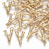 Brass Pendants KK-S348-331Y-1