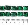 Synthetic Malachite Beads Strands G-K357-D11-01-5