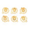 304 Stainless Steel Stud Earring Findings X-STAS-S079-35A-3