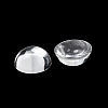 Transparent Half Round Glass Cabochons X-GGLA-R027-20mm-4