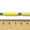 Handmade Lampwork Chevron Beads LAMP-Z019-01-07-3