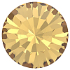 Preciosa&reg MAXIMA Crystal Round Stones Y-PRC-RBSS8-10330-3