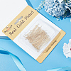 Brass Eye Pins KK-BBC0012-23A-6
