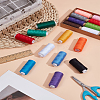 10Pcs 10 Colors Polyester Sewing Thread TOOL-LP0001-38-1