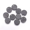 304 Stainless Steel Charms STAS-E455-02B-10mm-2