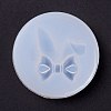 Bowknot with Ear DIY Food Grade Silicone Molds DIY-C035-08-3