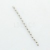 Tarnish Resistant 304 Stainless Steel Rice Bead Ball Chains CHS-A002A-1.5mm-1