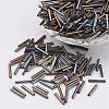 Glass Bugle Beads SEED-E001-12mm-82#-1