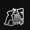 Easter Rabbit Pattern Carbon Steel Cutting Dies Stencils PW-WG88907-01-1