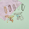 Iron Brooch Findings KK-Q491-G-3