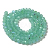 Imitation Jade Glass Beads Strands EGLA-A035-J6mm-L10-2