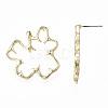 Alloy Stud Earrings EJEW-T013-02LG-RS-3