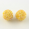 AB-Color Resin Rhinestone Beads RESI-S315-14x16-12-1