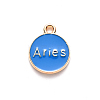 Alloy Enamel Pendants ENAM-S124-01B-02A-3