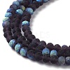 Transparent Glass Beads Strands EGLA-A044-T8mm-MB15-4