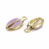 Alloy Enamel Pendants PALLOY-T065-27J-2