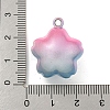Brass Bell Pendants KK-B086-02D-3