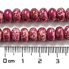 Synthetic Imperial Jasper Dyed Beads Strands G-D077-E01-01C-5