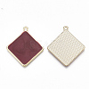 Alloy Pendants LS-ENAM-S116-39B-2