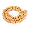 Electroplate Opaque Solid Color Glass Beads Strands GLAA-T025-4mm-18-2