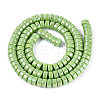 AB Color Plated Opaque Glass Beads Strands LS-GLAA-T026-3x6mm-P05-2