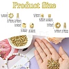 20G 4 Styles CCB Plastic Spacer Beads CCB-YW0001-36-2