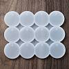 Flat Round Keychain DIY Silicone Pendant Molds SIMO-D004-01-5