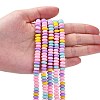 Handmade Polymer Clay Beads Strands X-CLAY-N008-008M-6