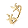 Ocean Theme 304 Stainless Steel Cuff Bangles BJEW-T026-01G-04-1