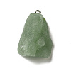 Raw Rough Natural Green Aventurine Pendants G-A028-01B-2