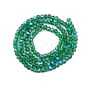 Electroplate Glass Beads Strands EGLA-A044-T2mm-L18-3
