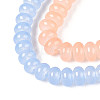 Baking Paint Imitation Jade Glass Beads Strands GLAA-T025-8mm-16-3