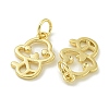 Rack Plating Brass Pendants KK-K386-01H-G-2