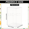 BENECREAT Rectangle Transparent Plastic PVC Box Gift Packaging CON-BC0007-11C-2