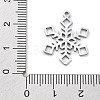 Christmas Theme Anti-Tarnish 304 Stainless Steel Pendants STAS-R003-04P-04-3