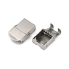 304 Stainless Steel Watch Band Clasps STAS-U055-01C-P-2