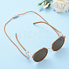 Polyester & Spandex Cord Ropes Eyeglasses Chains AJEW-EH00057-04-4
