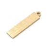 304 Stainless Steel Pendants SA-CBAE115-13B-G-2