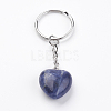 Natural Sodalite Keychain KEYC-F019-02E-2