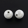 Spray Painted Acrylic Beads MACR-Q154-18mm-001-2