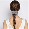 2Pcs Bowknot Rhinestone Hair Barrettes PHAR-HS0001-05-6