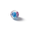 Handmade Silver Foil Glass Lampwork Beads GLAA-WH0036-03B-2