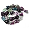 Natural Fluorite Beads Strands G-O170-90-2