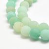 Natural Amazonite Bead Strands G-G684-03-4mm-3