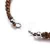 Adjustable Braided Polyester Thread Bracelet Making AJEW-JB00844-04-2