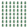 100Pcs Crackle Transparent Glass Beads GLAA-TADJ0001-12F-2