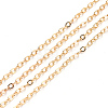 3.28 Feet Brass Cable Chains X-CHC-T008-06B-KC-1