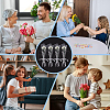 Babysbreath Cotton Knitting Artificial Flower AJEW-WH0314-414B-6